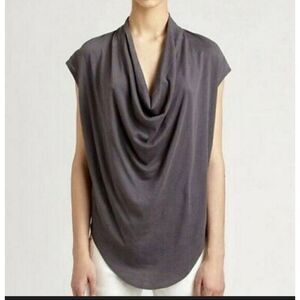 Helmut draped top sleeves size M